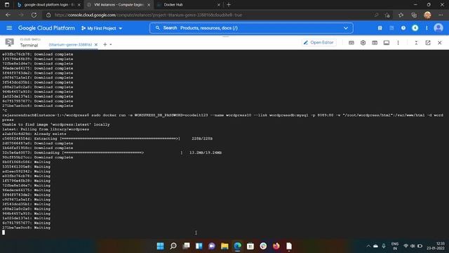 NCD1221H015 CH RAJA SURENDRA 22 01 2022 DOCKER TASK12 2 смотреть онлайн