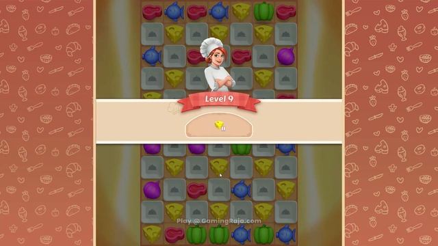 Cook and Match Gameplay - Let's Play Sara's Adventure Game Online! смотреть онлайн