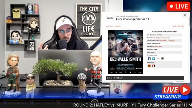 Fury Challenger Series 11 | LIVE STREAM | MMA Fight Companion | Fury Fighting Championship | Housto смотреть онлайн