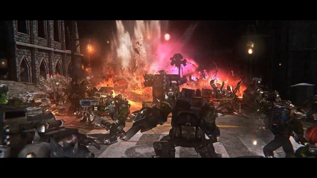 Unification Mod: Survival | World Eaters vs Orks! - Warhammer 40K: Dawn of War: Soulstorm смотреть онлайн