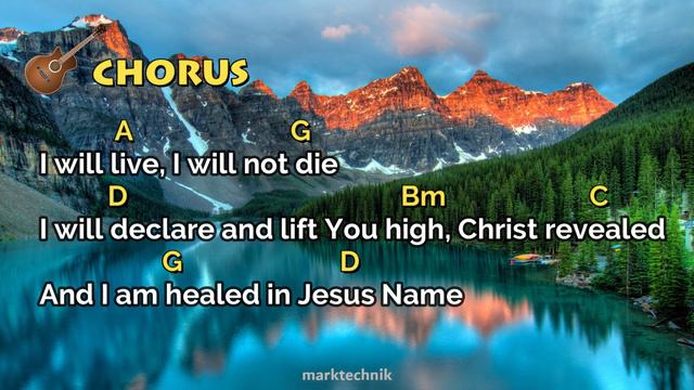 In Jesus Name - Lyric Video with Guitar Chords смотреть онлайн