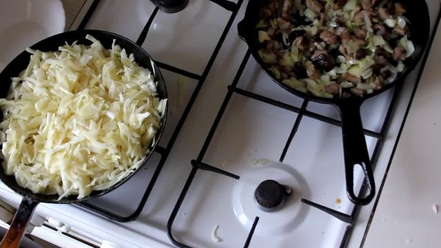 Солянка из капусты с грибами смотреть онлайн
