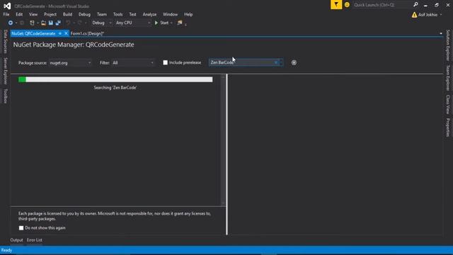 How to Generate QR Code in C Sharp Windows Application Tutorial смотреть онлайн