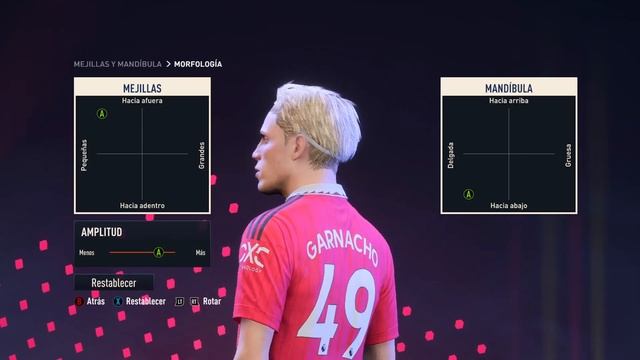 FIFA 23 BEST ALEJANDRO GARNACHO FACE CLUBES PRO PRO CLUBS LOOKALIKE CREATION