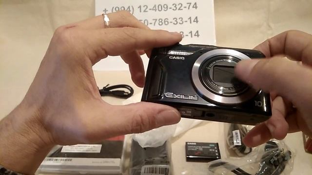 Фотоаппарат Casio EX-H20G black в Баку / Bakida смотреть онлайн