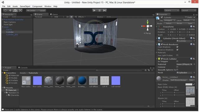 Unity Blender and Photoshop Game Environment Tutorial (3 of 3) смотреть онлайн