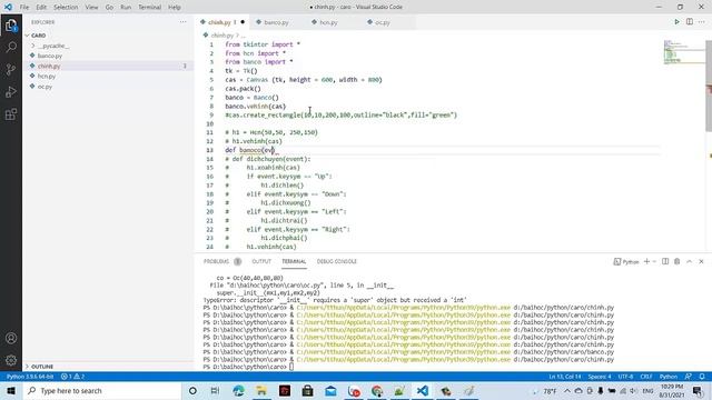 Hướng dẫn xây dựng cờ caro bằng python смотреть онлайн