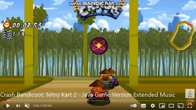 Crash Nitro Kart 2 Java Game - Ost - The Bamboo Forest - Extended смотреть онлайн