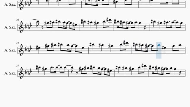 Alto Sax Sheet Music: How to play Stolen Dance by Milky Chance смотреть онлайн