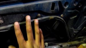 снятие переднего ЭСП на 124 мерседесе (краткая наглядная инструкция