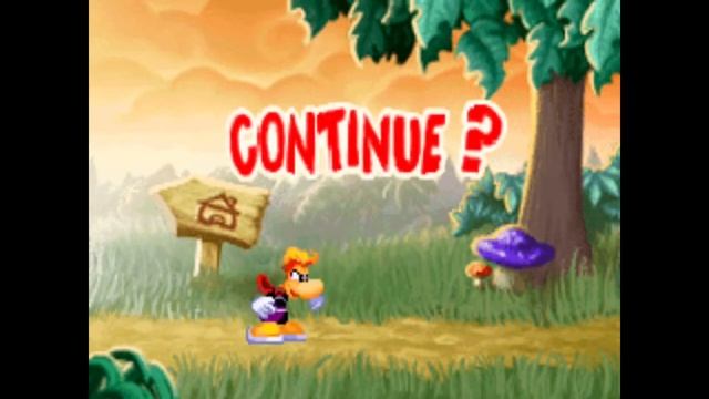 Game Over - Rayman Raving Rabbids (GBA) смотреть онлайн