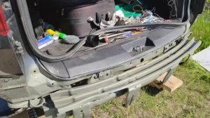 Как крепиться и снимается задний бампер GREAT WALL HOVER H3.