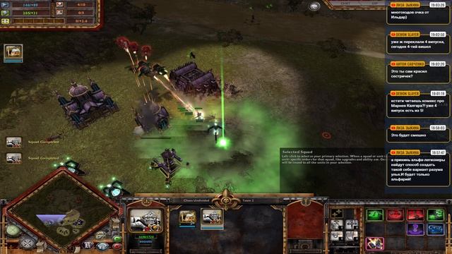 Играем за Сестер битвы хаоса! Dawn of War Soulstorm с игроками! смотреть онлайн