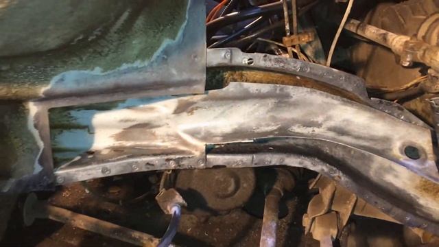 ВАЗ 2111 ремонт передней левой части   арка стакан лонжерон