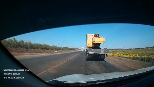 обгон через сплошную во время ремонта дорог. Х965УХ 56 смотреть онлайн