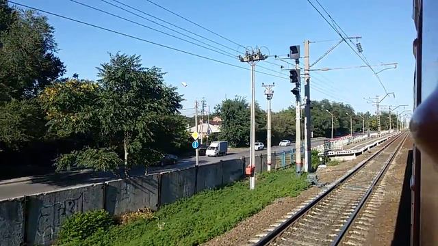 Рабочий городок - Сельмаш на ЭР9ПК-352 (ТЧ-29 Белореченская) смотреть онлайн