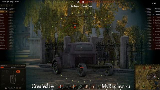 WOT: Siegfried Line - 8.8 cm Pak 43 JagdTiger - 5 frags смотреть онлайн