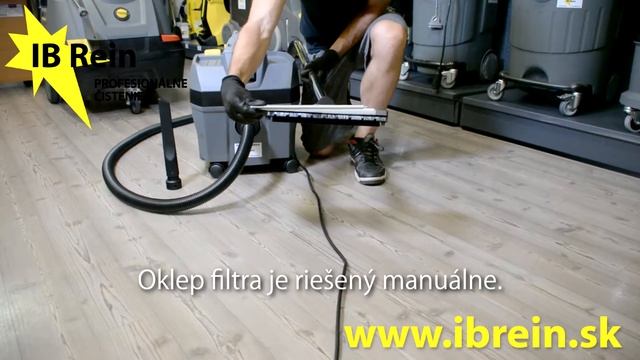 Požičovňa. Vysávač Kärcher S Elektrickou Zásuvkou NT 20/1 Te. Perfektný Pomocník Pri Vŕtaní.