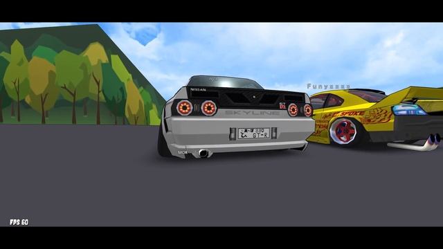 FR Legends | Livery Nissan Silvia S15 Works9 Streetstyle Cinematic At Hiroshima Drift