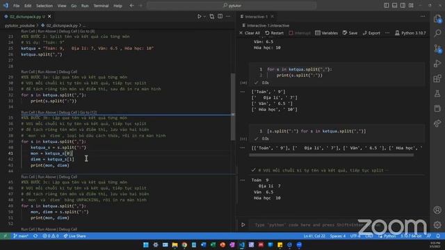 KonTrymNon - Pytutor 02: dict, unpacking, dictionary comprehension смотреть онлайн