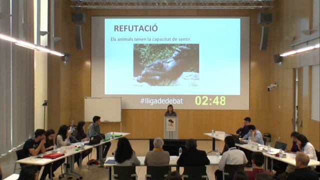 Lliga de Debat de Secundària i Batxillerat 2017. Debat Sant Gervasi (UAB) - Nou Derramador (UMH) смотреть онлайн