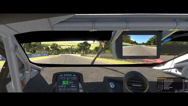 iRacing At Bathurst Mount Panorama With Crash From RTA Motorsports смотреть онлайн