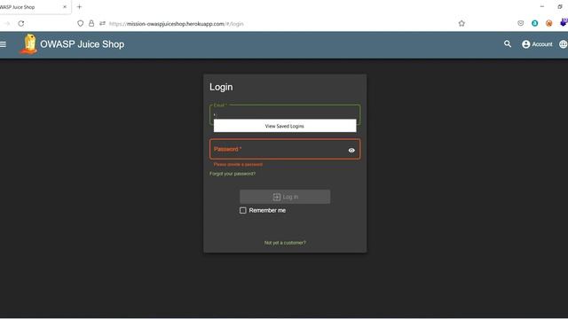 Login As Admin || Owasp Juice Shop #owasp || Easy Solution