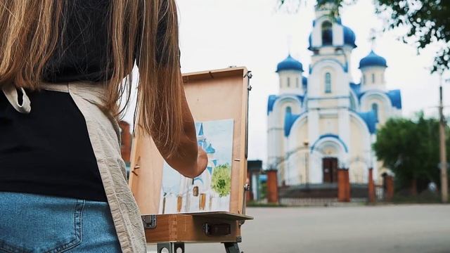Социально-культурный проект "История на кончике кисти" (2022). Горожане-художники. смотреть онлайн