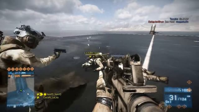Веселая Батла! Ниггеры или как довести инженера до суицида Battlefield 3 смотреть онлайн
