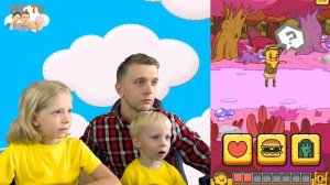 милана даня и путешествие банана + огромный медведь в игре banatoon побег ffgtv от злых героев