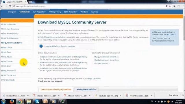 Atelier java EE 7 TP 1✪ Comment bien télécharger et installer MYSQL ✪ PARTIE 2/2 смотреть онлайн