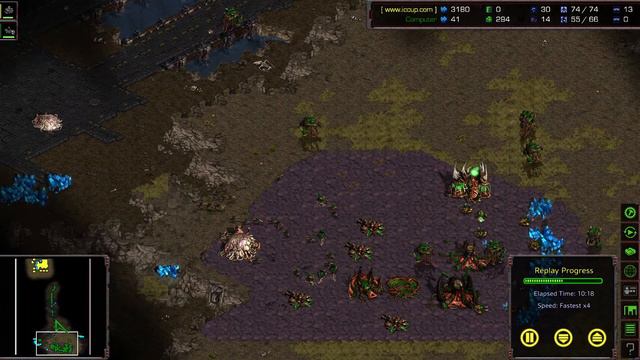 [View in Full Screen] JavaLearningBot Accidental Marine Resistance against Brood War AI смотреть онлайн