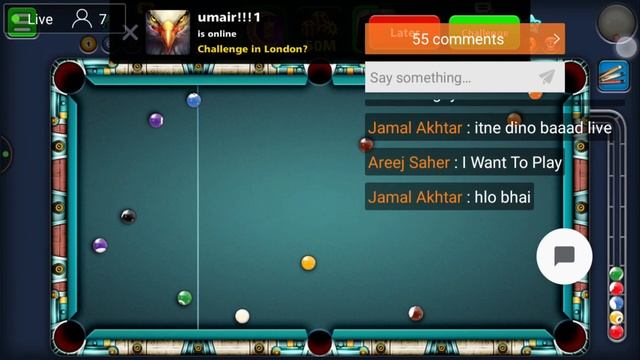 8 BALL POOL game play live with umairpps смотреть онлайн