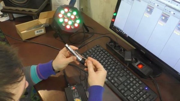 ЯRILO Sunlite2-1024 WiDMX - обзор. Overview of Yarilo Sunlite2-1024 WiDMX interface