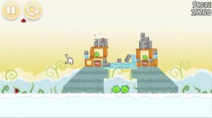 Мультик Игра для детей Энгри Бердс. Прохождение игры Angry Birds [49] серия