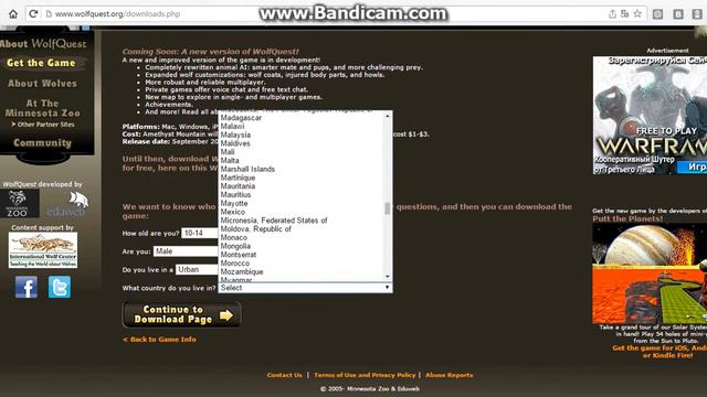 Как скачать игру Вулф Квест смотреть онлайн