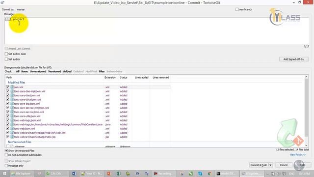 Bài 9: Quản lý source với GIT và Intellij смотреть онлайн