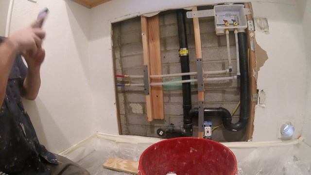 Must install metal framing brackets to protect plumbing / electrical before sheetrock install смотреть онлайн