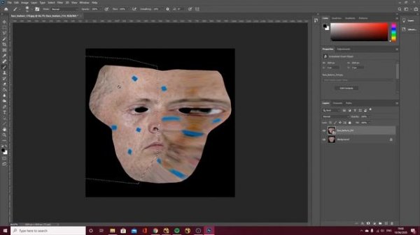 Facial Tracking in Nuke and Maya | Lesson 7 | Texturing the mesh in Nuke