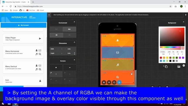 React Native Tutorial - Using A Full Screen Background Image With Color Tint Overlay (Drag and drop смотреть онлайн