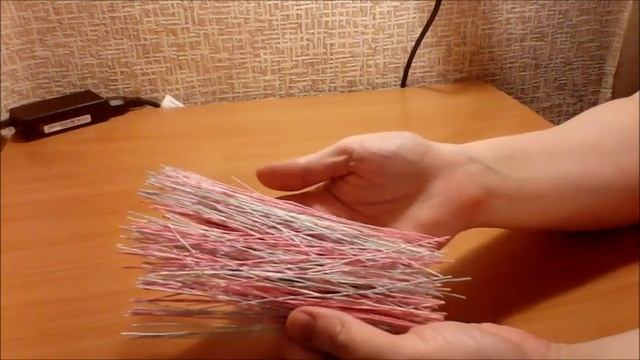 Цветок канзаши flower kanzashi - тычинки для маленькой лилии Ч.1 смотреть онлайн