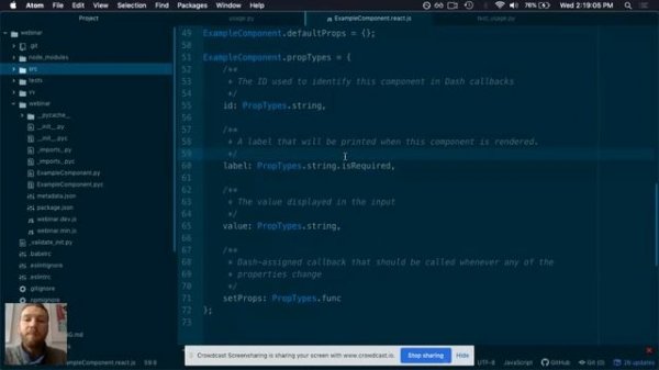 Webinar: Converting React components to Dash components