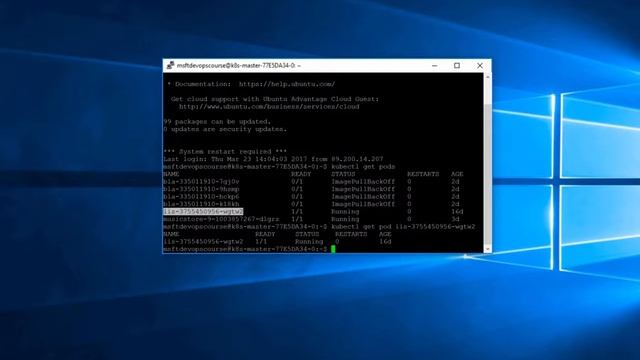Module 2 1 3 Demo K8s Clusters with Kubectl, Web UI and Web API смотреть онлайн