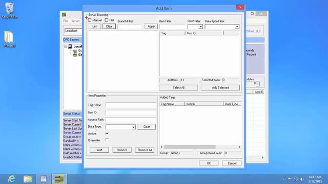 OSIsoft: Check the OPC Server Status & Data Items with the PI OPC Client Tool [v2.5.1.3] смотреть онлайн