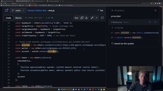 Uniswap Market Maker Trading Bot смотреть онлайн