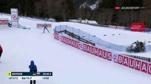 Биатлон. Антхольц. Женщины. Эстафета (22.01.2022)