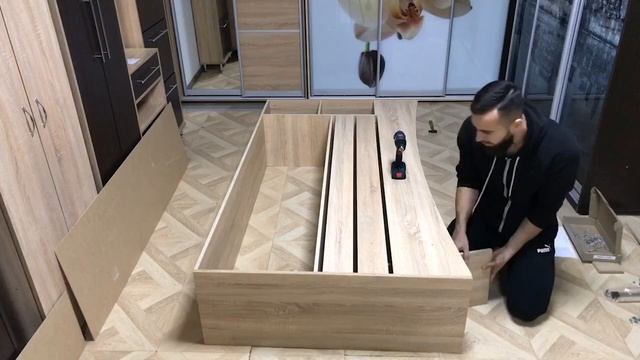 Ускоренная сборка | Прихожая «Юлия» смотреть онлайн