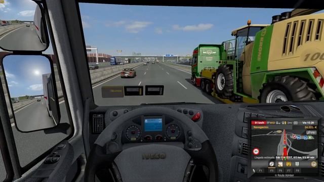ETS2 - Entrega desde Frankfurt (Alemania) a Jönköping (Suecia) смотреть онлайн