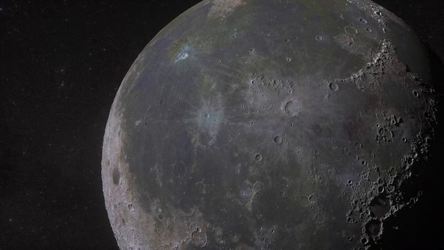 Полёт на Луну - Космос. Луна и Кратеры - Космический Футаж смотреть онлайн