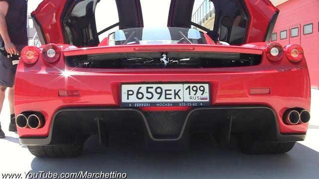 Ferrari Enzo Sound - Start, Rev and Accelerations смотреть онлайн